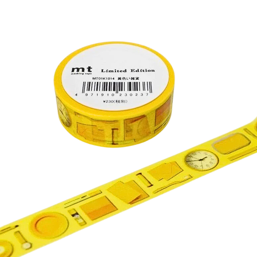 MT Expo KL Limited Edition Washi Tape Yellowy Miscellaneous Goods — front view
