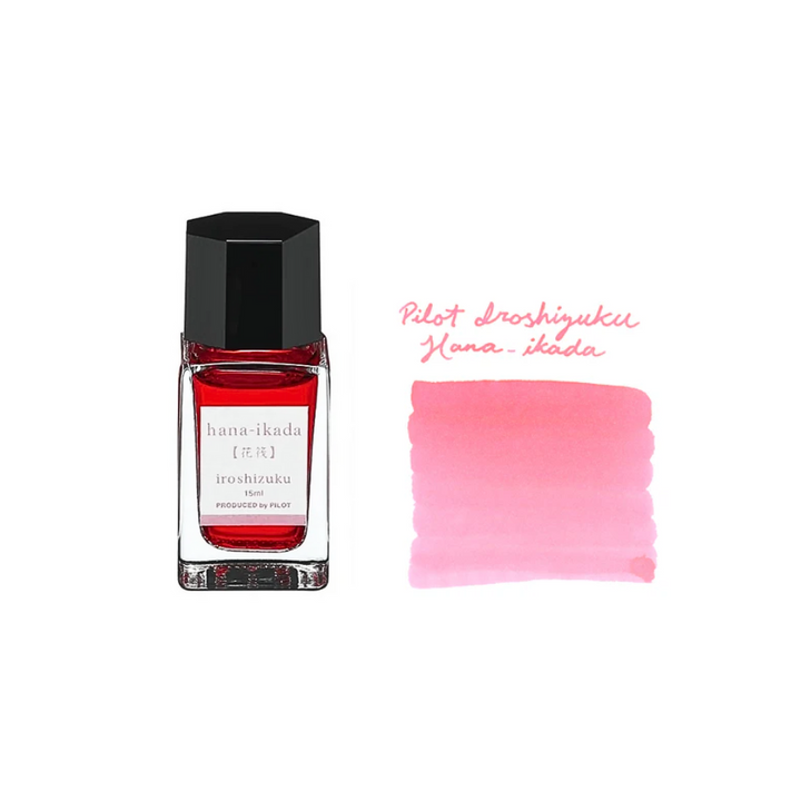 Pilot Iroshizuku 15ml Ink Bottle - Hana-Ikada (Cherry Blossom Petals) — bottle front