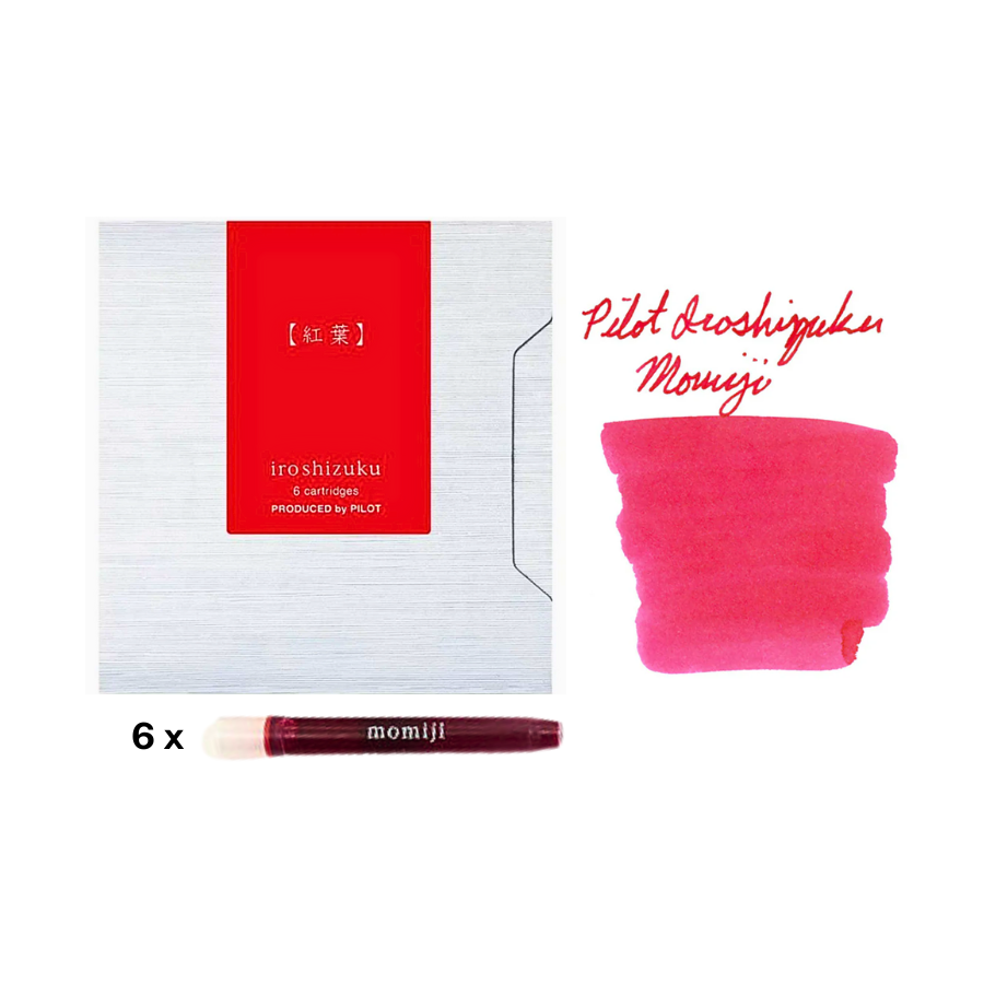 Pilot Iroshizuku Ink Cartridge - Momiji — bottle front