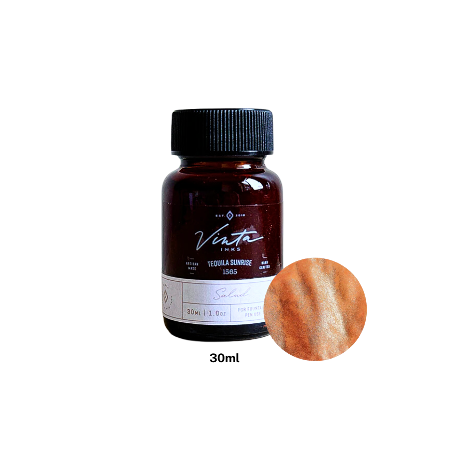 Vinta Inks Summer Cocktails 30ml Bottled Ink - Tequila Sunrise [Salud 1565] — bottle front