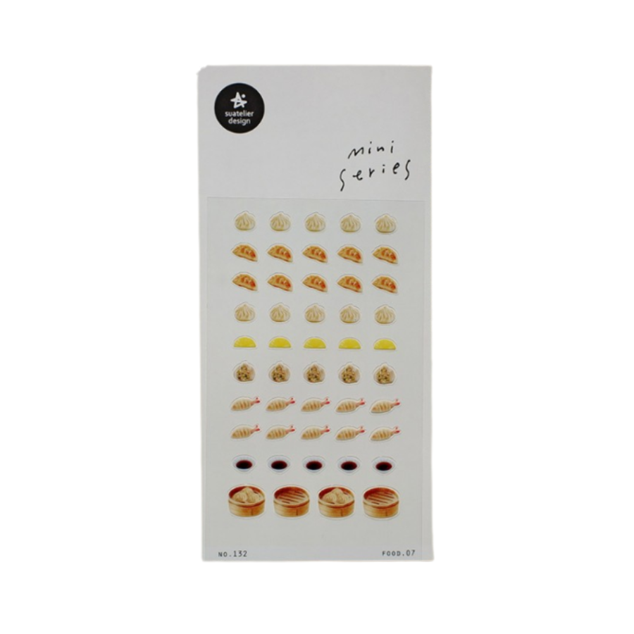 Suatelier Sticker Mini Series - Food.07 (Mandu) — side view