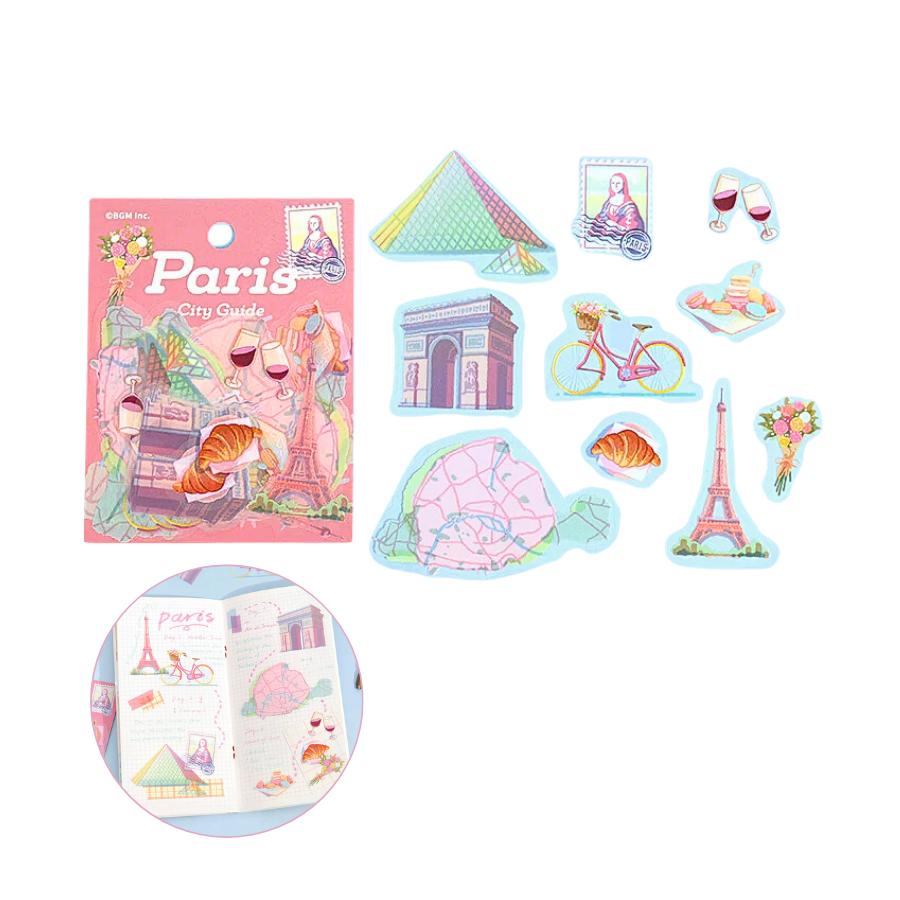 BGM Clear Seal: City Walk - Paris — front view