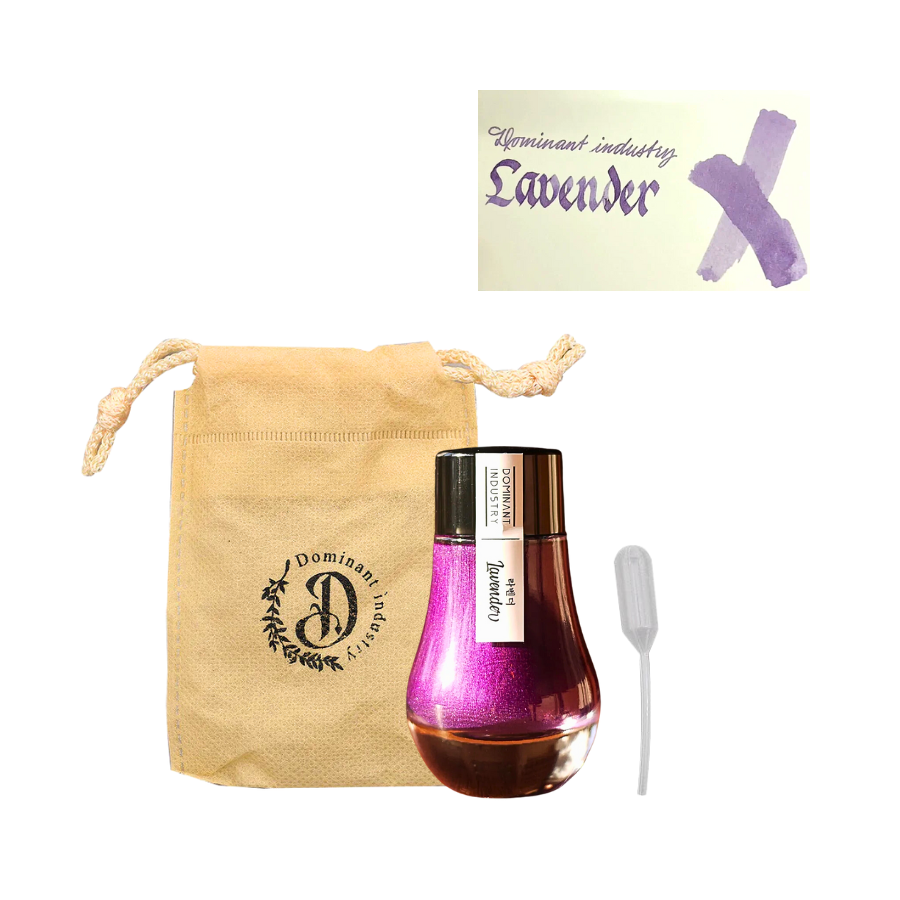 Dominant Industry Pearl 25ml Ink Bottle Lavender 010 — bottle front