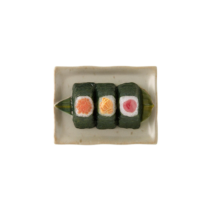 Midori Miniature Magnet - 1pc Onigiri — side view