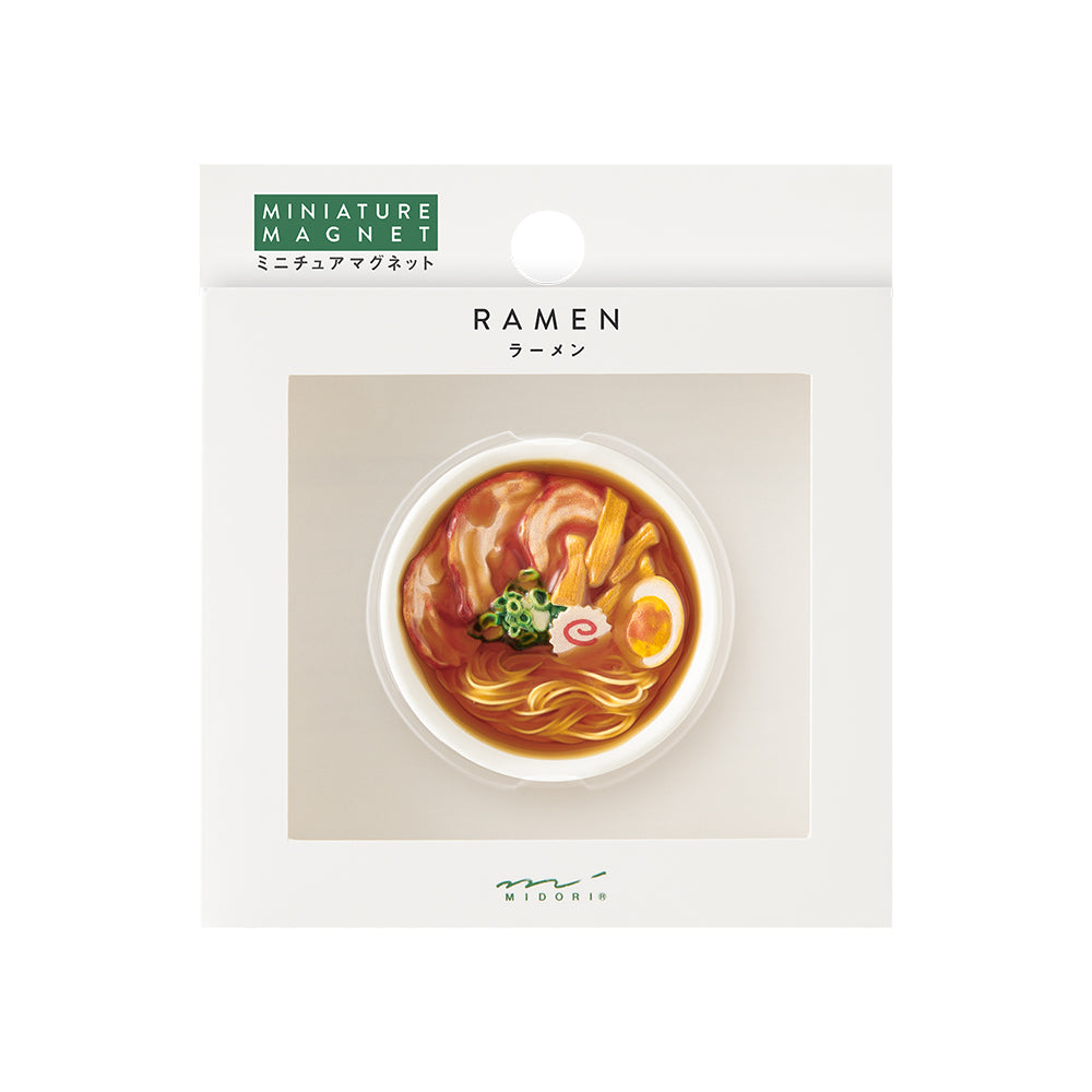 Midori Miniature Magnet - 1pc Ramen — front view