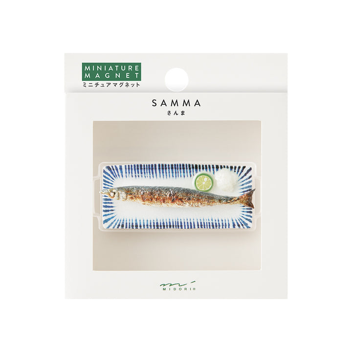 Midori Miniature Magnet - 1pc Samma — front view