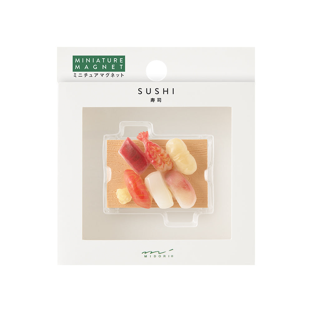 Midori Miniature Magnet - 1pc Sushi — front view