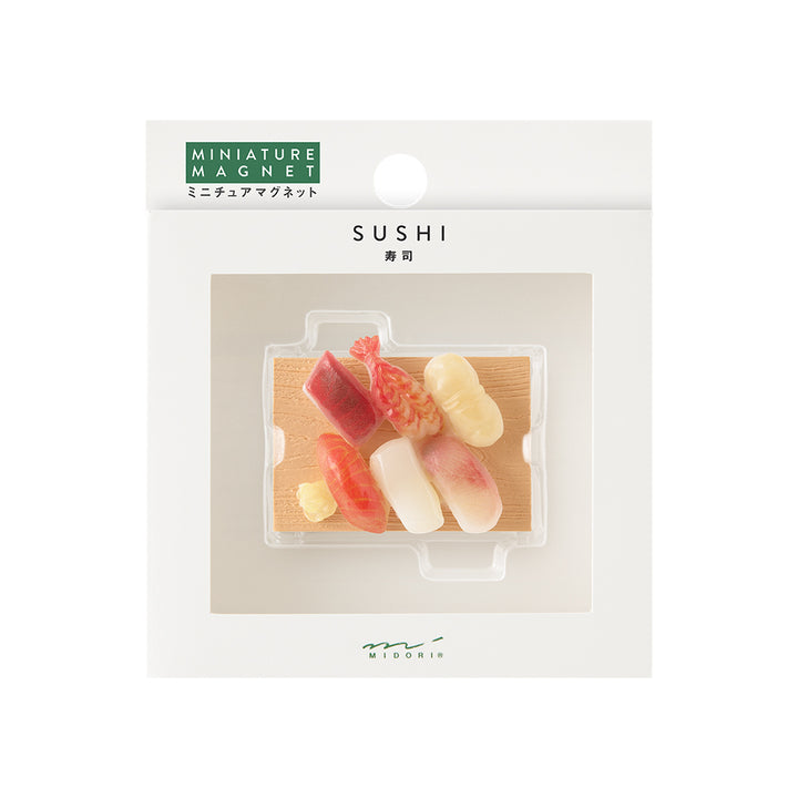 Midori Miniature Magnet - 1pc Sushi — front view
