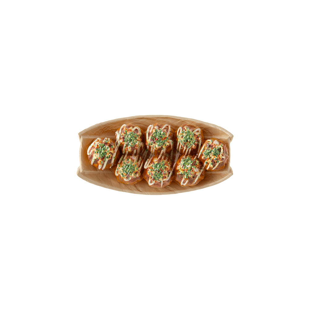 Midori Miniature Magnet - 1pc Takoyaki — side view