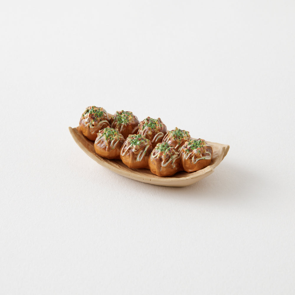 Midori Miniature Magnet - 1pc Takoyaki — with packaging