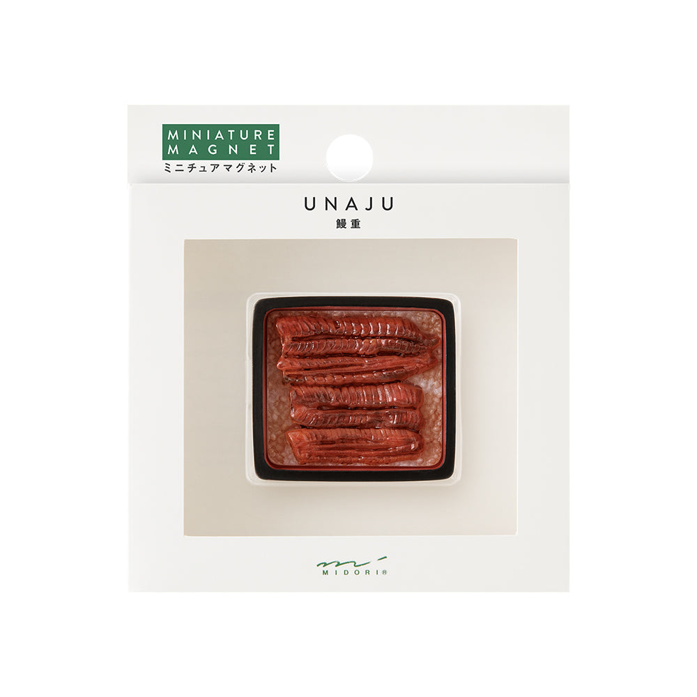 Midori Miniature Magnet - 1pc Unajyu — front view