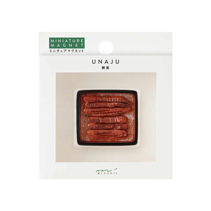 Midori Miniature Magnet - 1pc Unajyu — front view