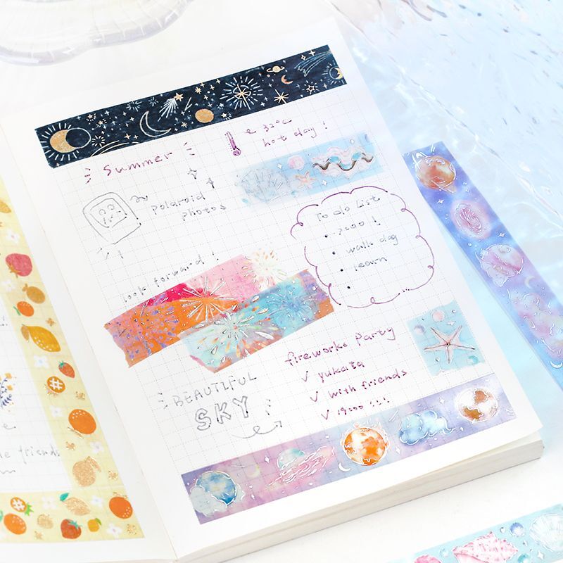 BGM Edo Story Masking Tape — with packaging