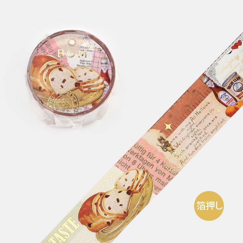 BGM Invitation to Romance Sweetness Masking Tape — roll front