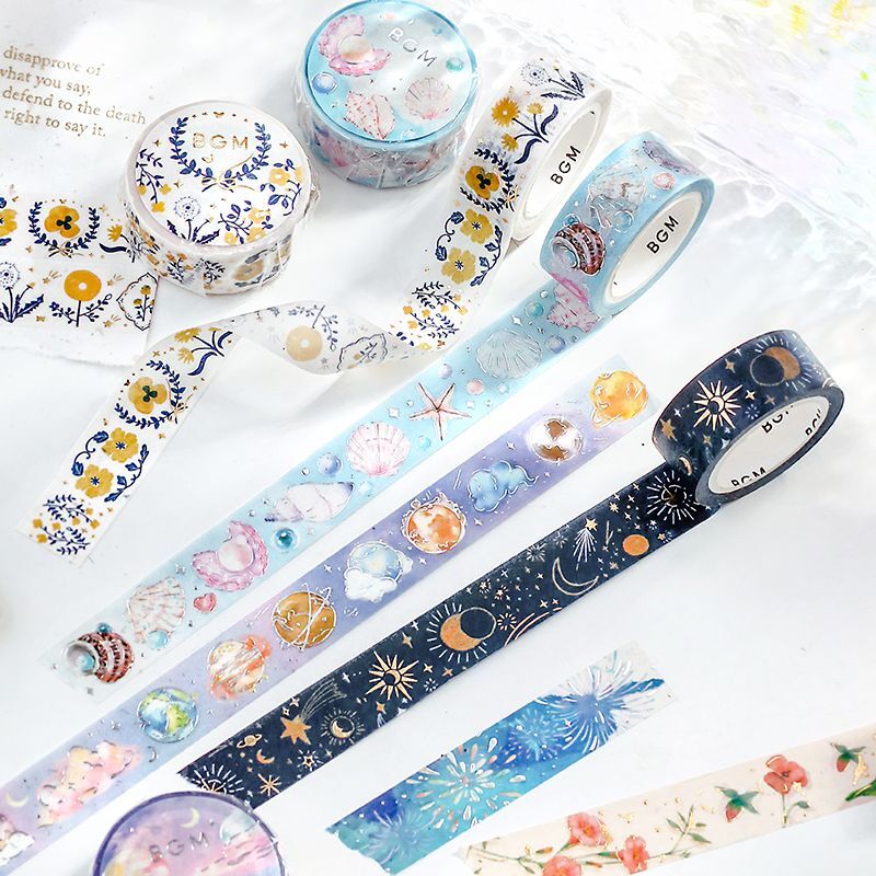 BGM Vitamin Masking Tape — roll side