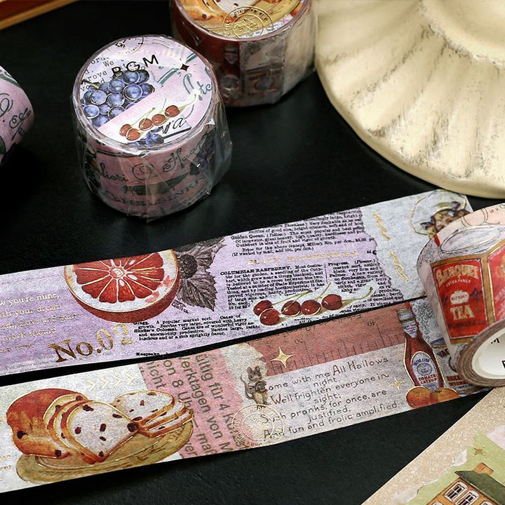 BGM Invitation to Romance Sweetness Masking Tape — applied on surface