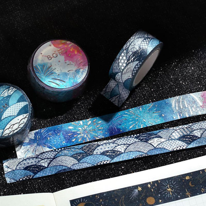 BGM Edo Story Masking Tape — applied on surface