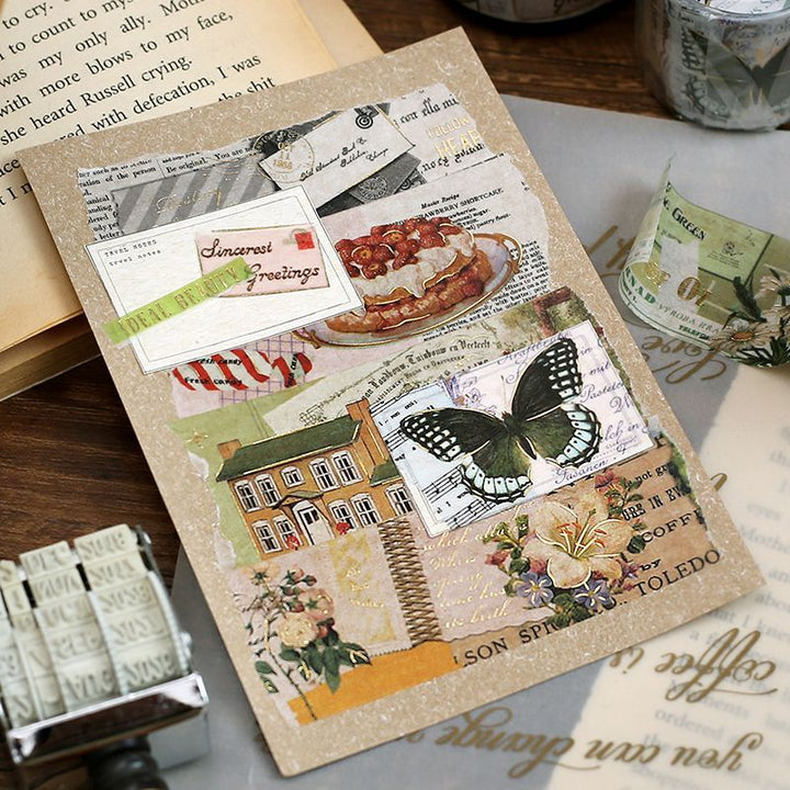 BGM Invitation to Romance Sweetness Masking Tape — roll side