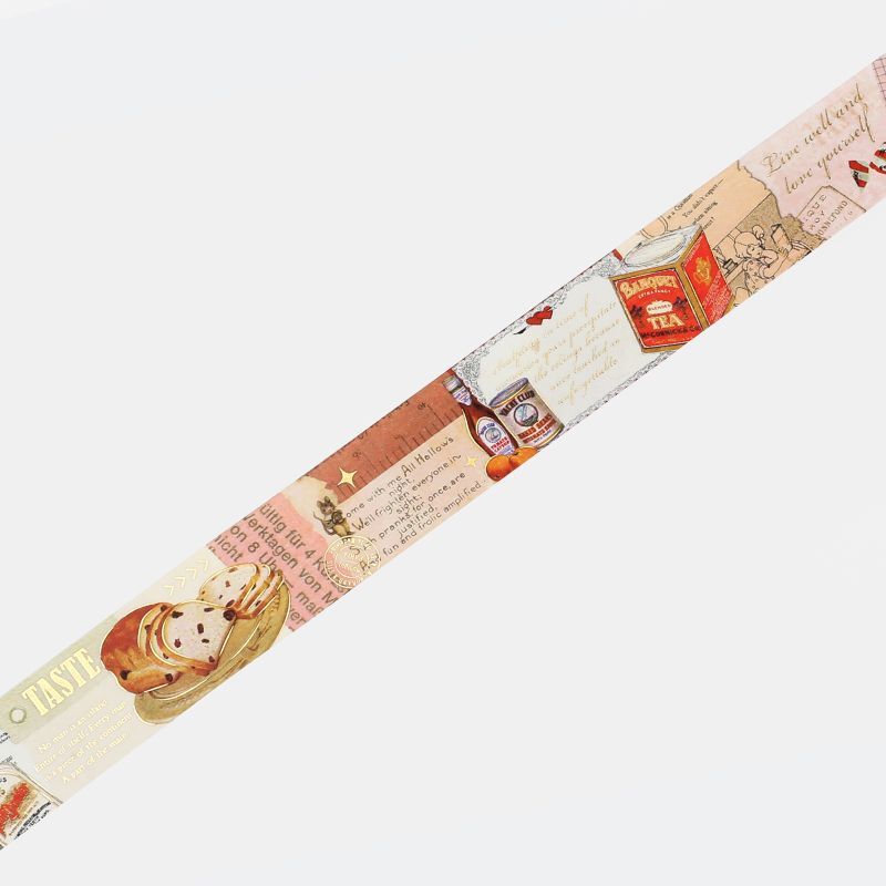 BGM Invitation to Romance Sweetness Masking Tape — pattern detail