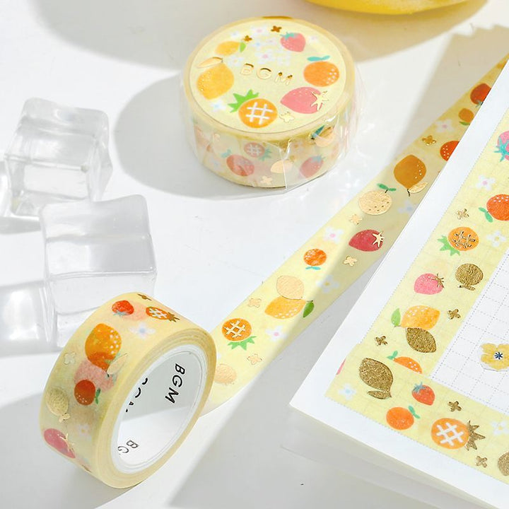 BGM Vitamin Masking Tape — applied on surface