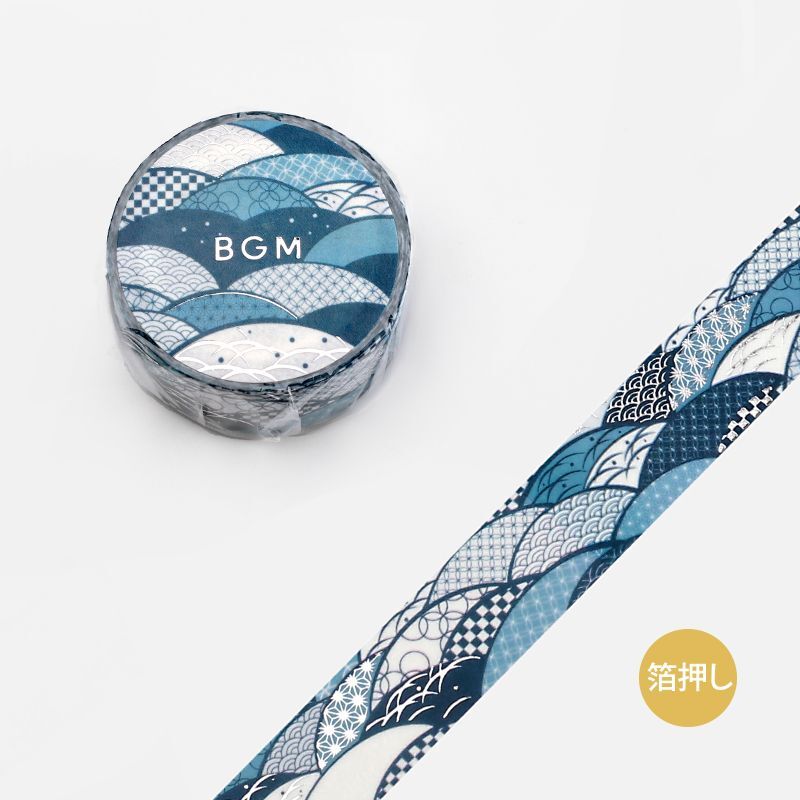 BGM Edo Story Masking Tape — roll front