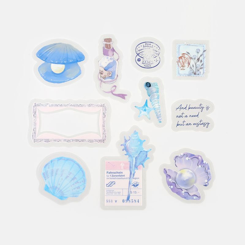 (DC) BGM Clear Seal - Natural History/Aogai — roll side