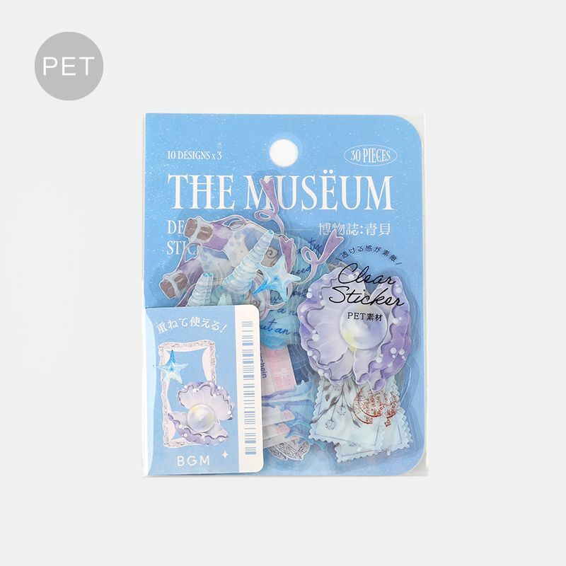 (DC) BGM Clear Seal - Natural History/Aogai — roll front
