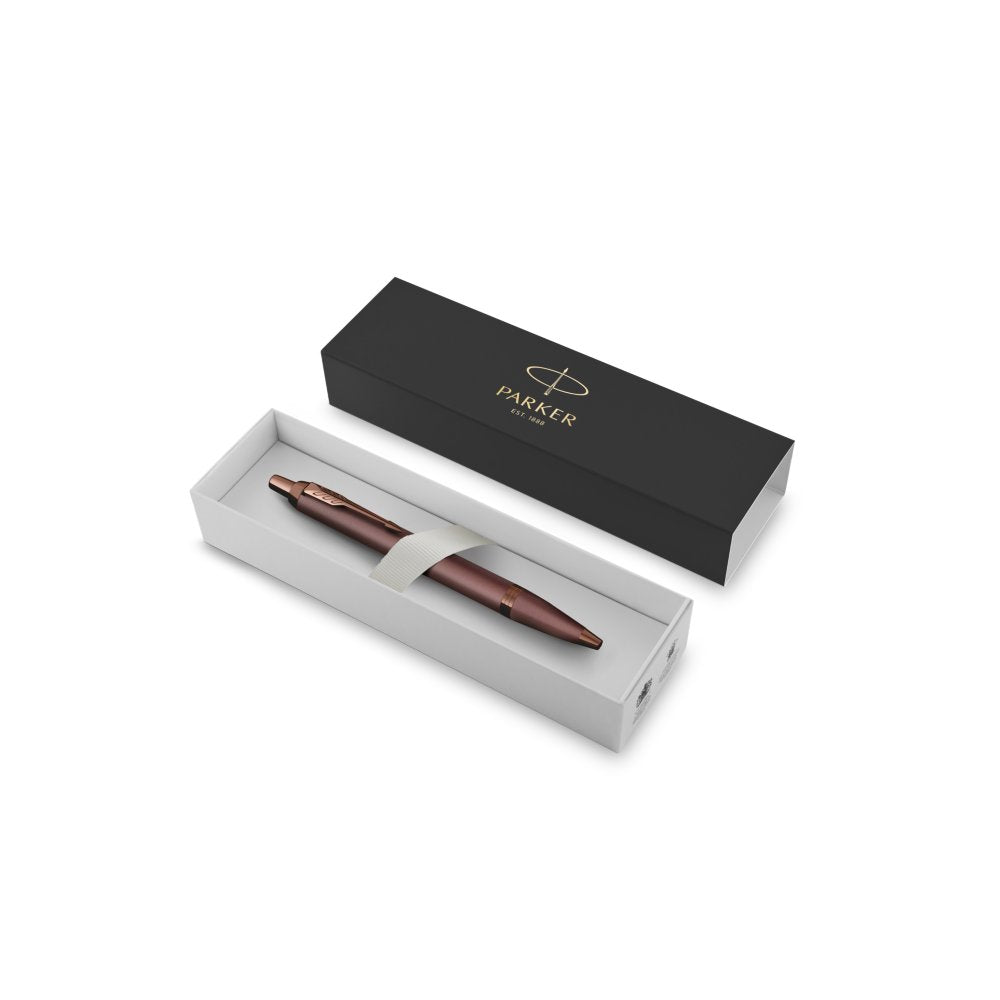 Parker IM PROFESSIONAL Ballpoint Pen in Monochrome Burgundy — Parker ballpoint pen — reliable smooth-writing everyday pen, at Cityluxe Singapore