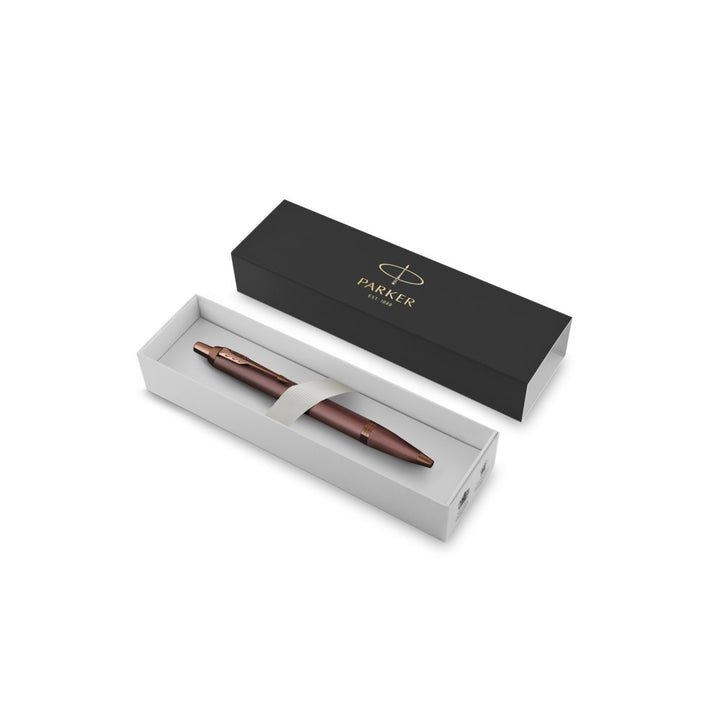 Parker IM PROFESSIONAL Ballpoint Pen in Monochrome Burgundy — Parker ballpoint pen — reliable smooth-writing everyday pen, at Cityluxe Singapore