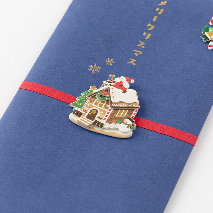 Midori Christmas PC Envelope - Candy House B — with packaging