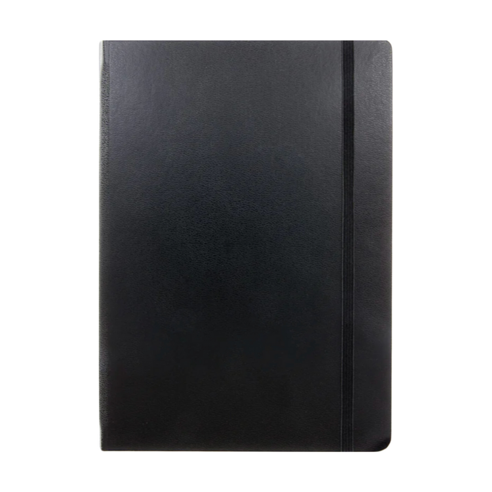 Leuchtturm1917 A5 Medium Hardcover Notebook in Plain / Black — Leuchtturm1917 notebook — quality writing journal with premium paper, at Cityluxe Singapore stationery store