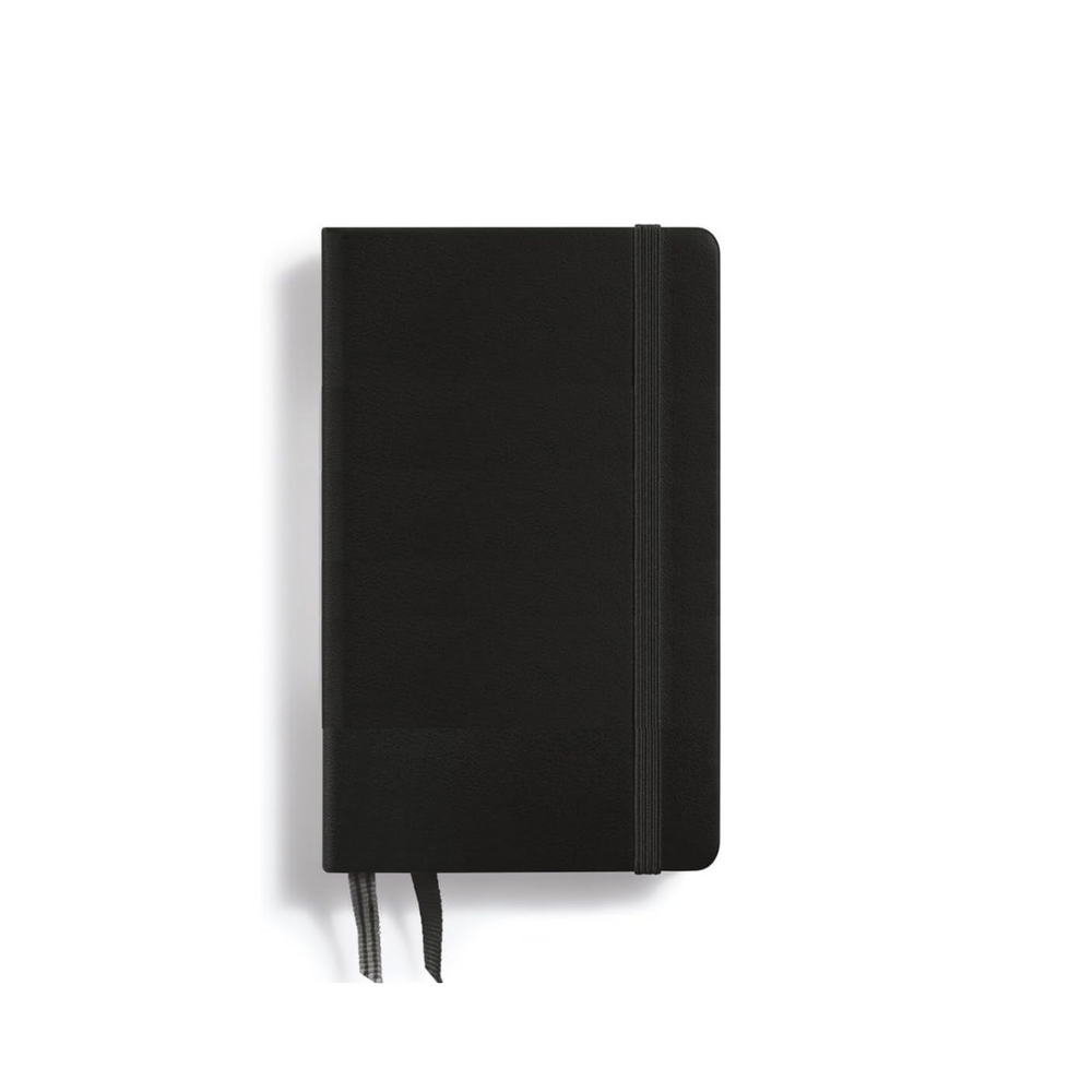 Leuchtturm1917 A6 Pocket Hardcover Notebook in Dotted / Black — Leuchtturm1917 notebook — quality writing journal with premium paper, at Cityluxe Singapore stationery store