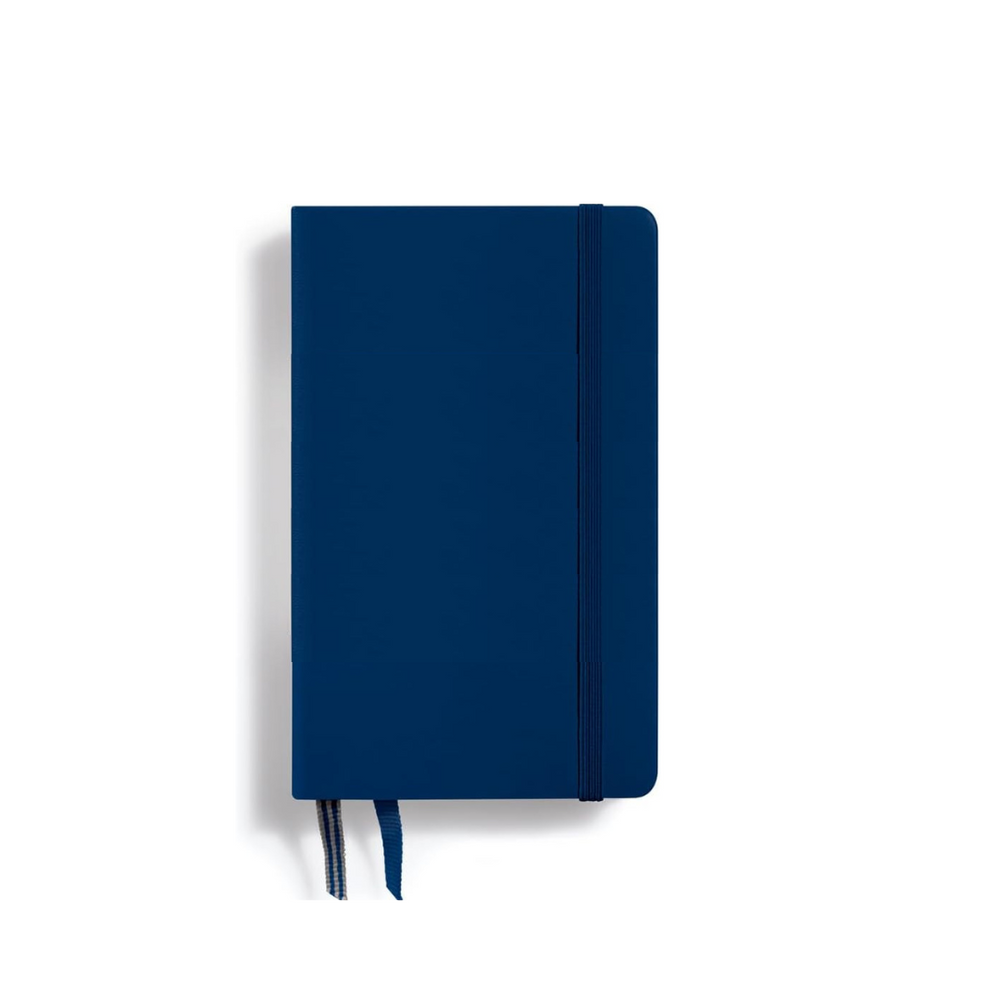 Leuchtturm1917 A6 Pocket Hardcover Notebook in Dotted / Navy — Leuchtturm1917 notebook — quality writing journal with premium paper, at Cityluxe Singapore stationery store