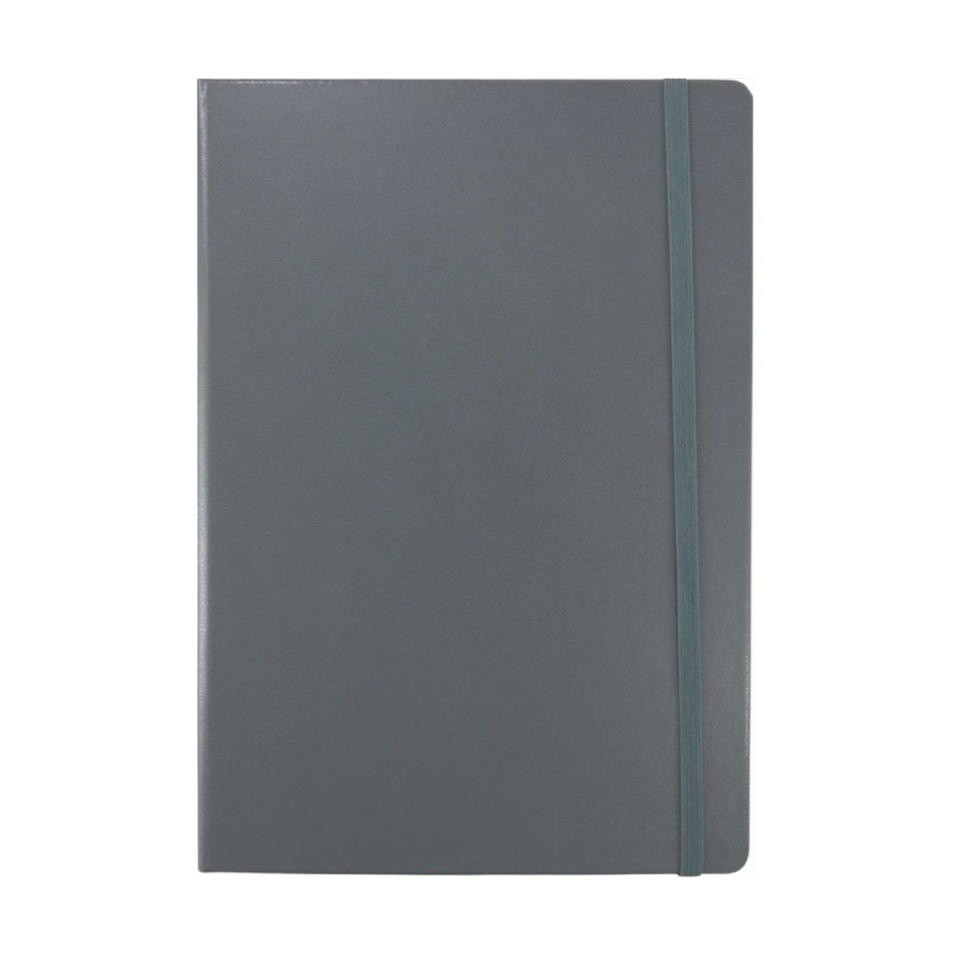Leuchtturm1917 A5 Medium Hardcover Notebook in Dotted / Anthracite — Leuchtturm1917 notebook — quality writing journal with premium paper, at Cityluxe Singapore stationery store