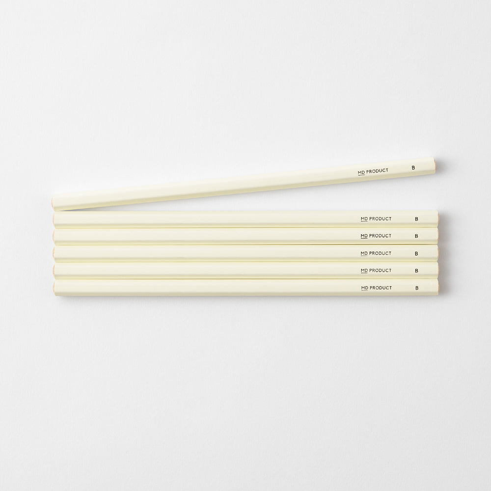 MD Pencil 6 pcs Set <B> — lead extended