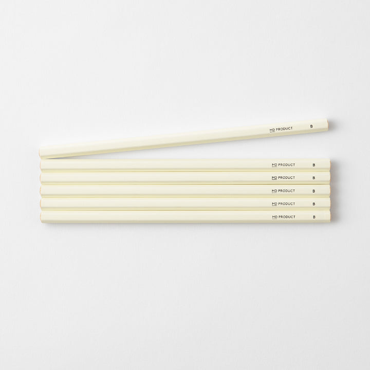 MD Pencil 6 pcs Set <B> — lead extended