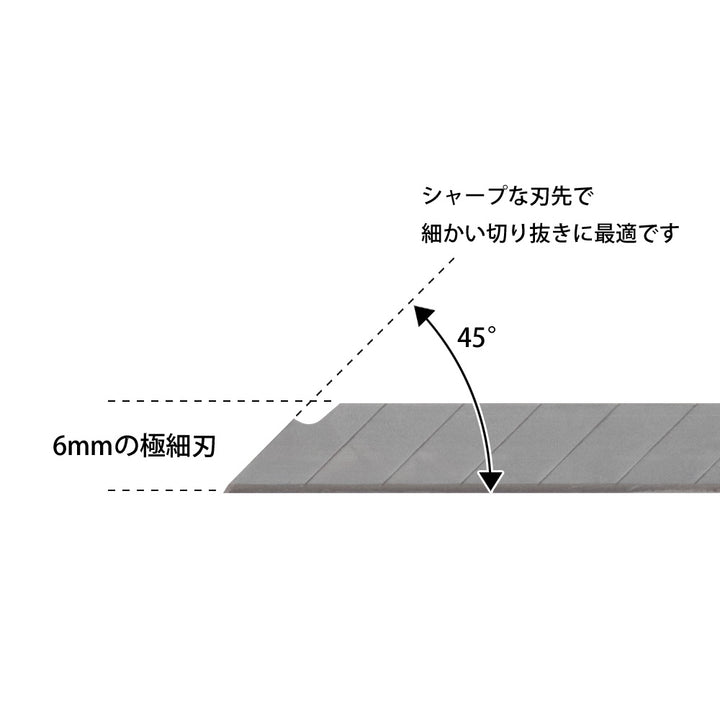 Midori Pen Cutter Blade — detail view