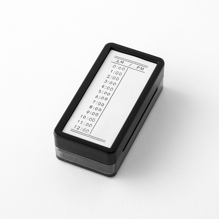 Midori Paintable Stamp Pre-inked Half Size Vertical — detail view