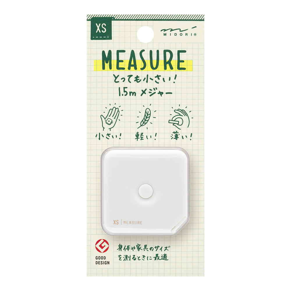 Midori XS Tape Measure (1.5M) — applied on surface