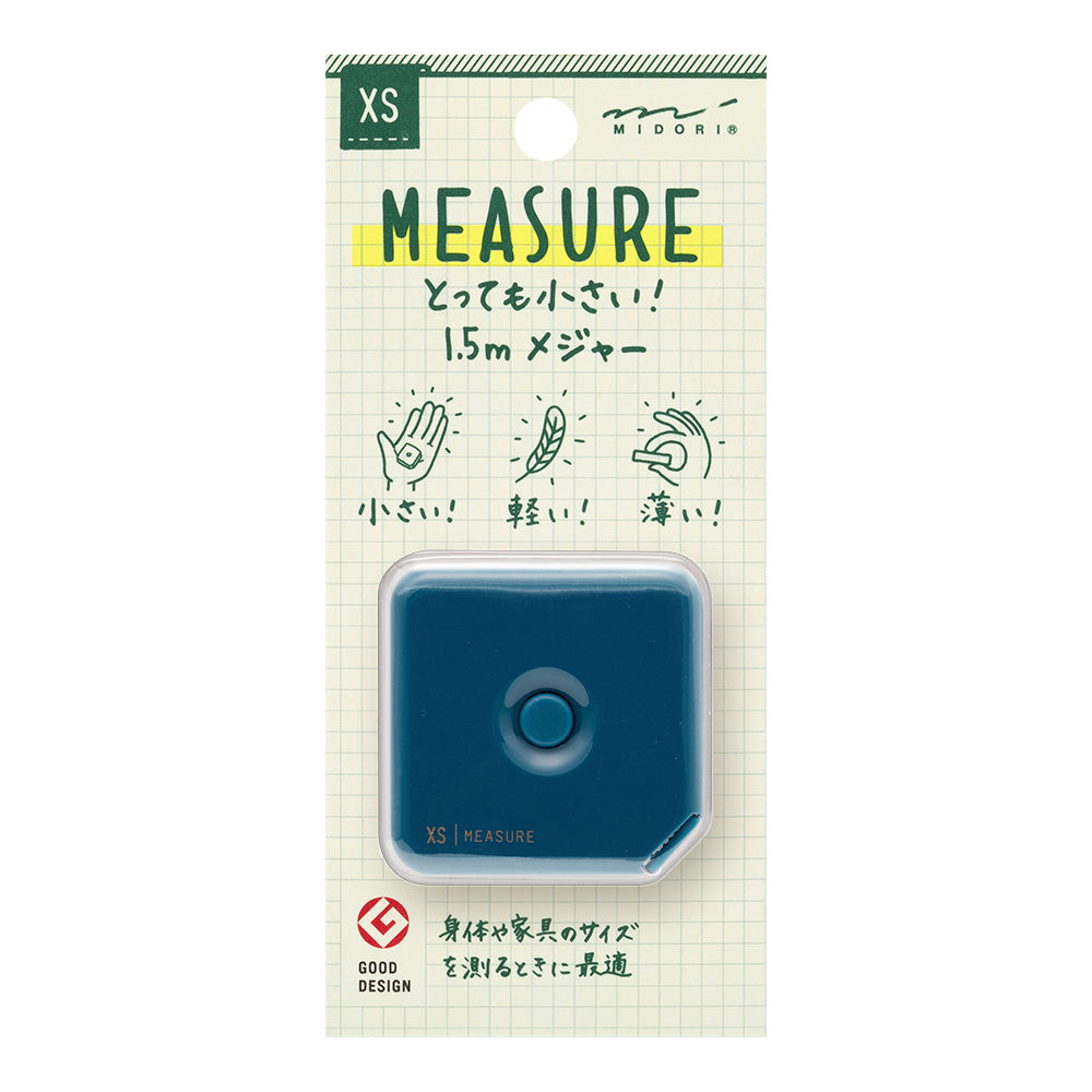 Midori XS Tape Measure (1.5M) — roll front