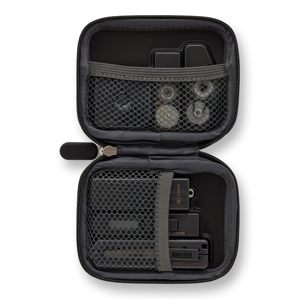 Midori XS Stationery Kit - Black A — front view