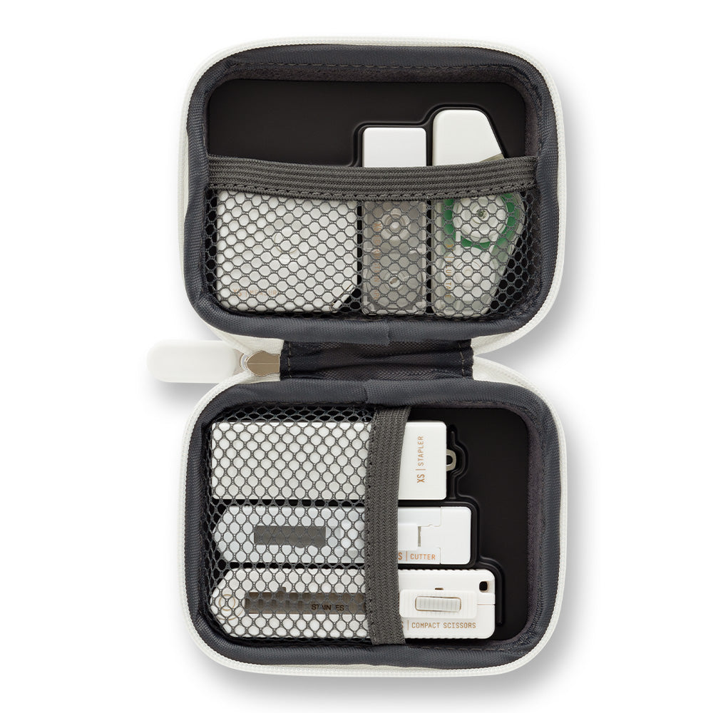 Midori XS Stationery Kit - White A — front view