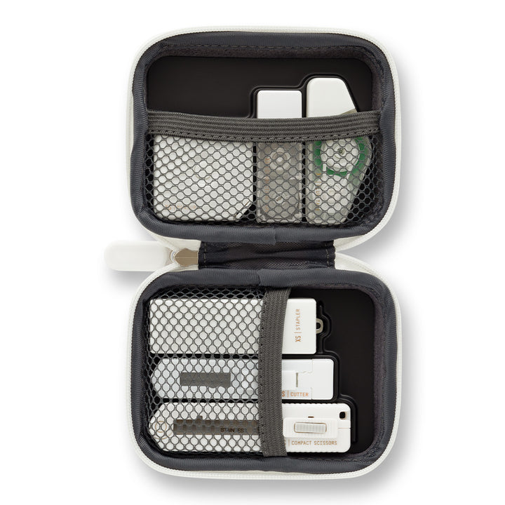 Midori XS Stationery Kit - White A — front view