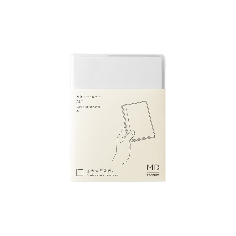 MD Notebook Cover <A7> Clear A — front cover