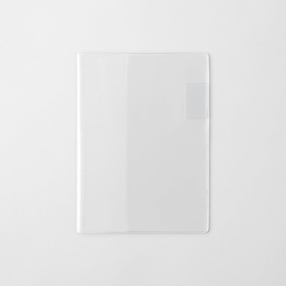 MD Notebook Cover <A6> Clear A — open spread