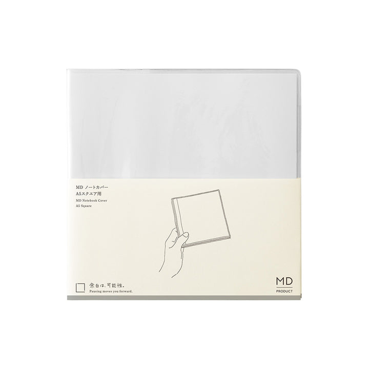 MD Notebook Cover <A5 Square> Clear A — front cover