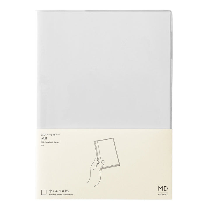 MD Notebook Cover <A5> Clear A — front cover