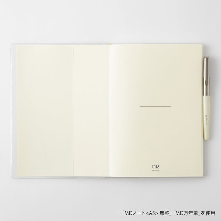 MD Notebook Cover <A5> Clear A — spine view
