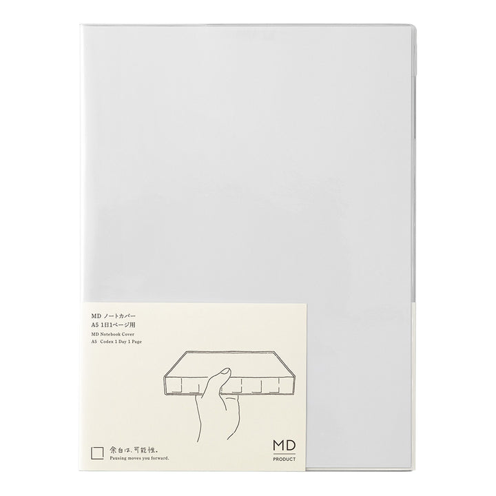 MD Notebook Cover <A5> Codex 1 Day 1 Page Clear A — front cover