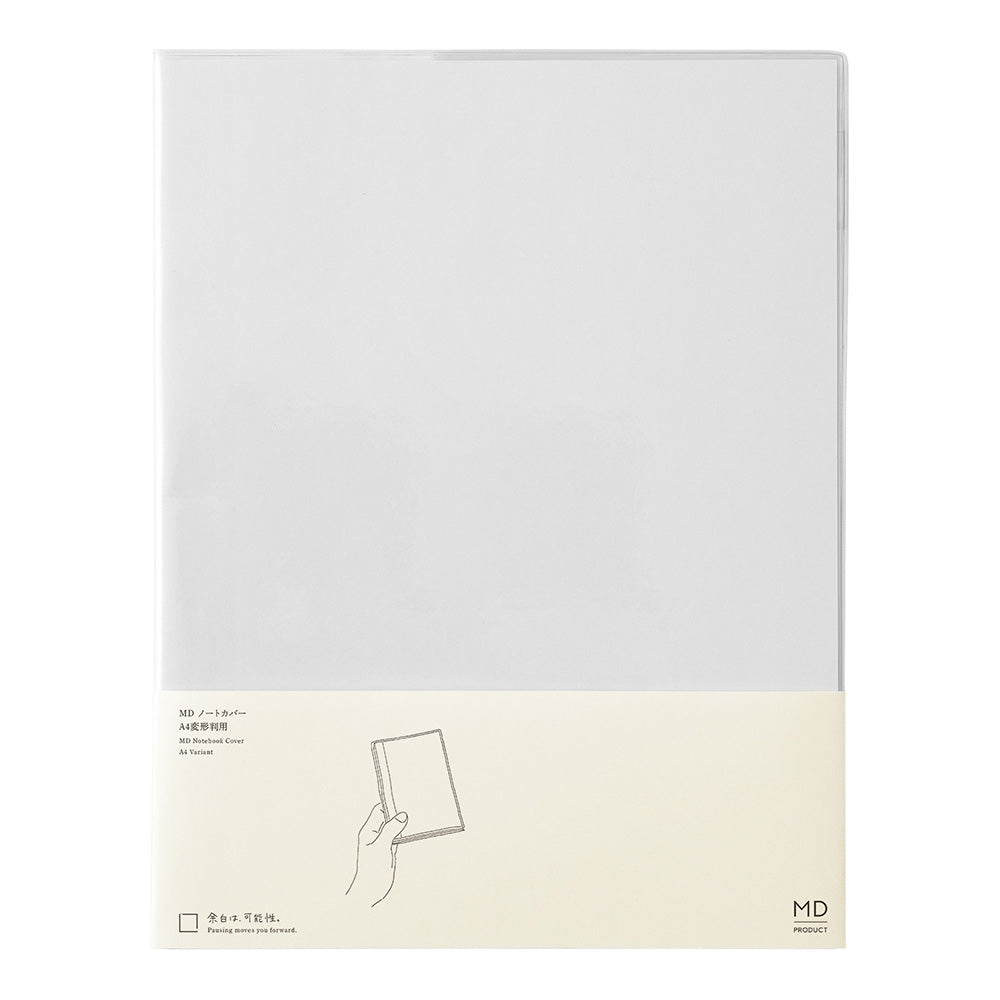 MD Notebook Cover <A4 Variant> Clear A — front cover